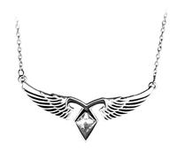 Hao Wu Xuan dongsheng Ville des Os Anges Force Film Collier Instruments Mortels Strass Aile Pendentif Collier Mode Film Bijoux