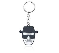 Hao Wu Xuan Émission de télévision Breaking Bad Porte-clés Lettre Logo Walter Blanc Pendentif Porte-clés pour Femmes Hommes Voiture Porte-clés Bijoux Cadeau