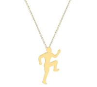 Hao Wu Xuan Figure Running Hommes Pendentif Collier Coureur Marathon Pour Courir Breloques Collier Femmes Inspirant Sport Bijoux