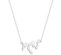 Hao Wu Xuan Grand lac Michigan État collier lacs maison pendentif collier Illinois cadeau lacs Érié Huron supérieur Michigan Ontario