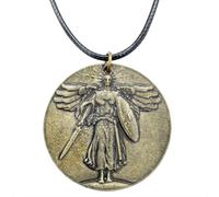 Hao Wu Xuan Mode Arche Rétro avec Et Bouclier Pendentif Collier Vintage Différents Pays Noms sur Le Dos Prezzie