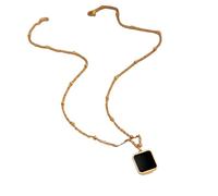Hao Wu Xuan Mode Colliers Géométrique Luxe Élégance Coeur Pendentifs Ronds Chaînes de clavicule Collier pour Femmes Cadeau Fin prezzie