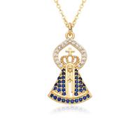 Hao Wu Xuan Notre-Dame de Saint-Jean des Lacs Breloques Nuestra Señora de San Juan de los Lagos Collier Pendentif Bijoux Cadeaux