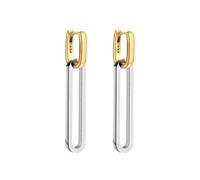 Hao Wu Xuan Or & plaqué Cercle géométrique Boucles d’Oreilles pour Les Femmes Créatif Couleur Mixte Double Couche Boucles d’Oreilles Bijoux de Mode Cadeau