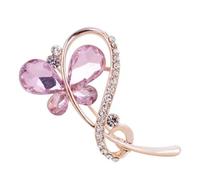 Hao Wu Xuan Papillon broche à strass Robe coréenne Métier Poudre Gemme Corsage Boucle Épingle Châle