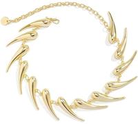 Hao Wu Xuan Personnalité Épine en Forme de Goutte d’Eau Pendentif Collier Femelle Colliers exagérés Bijoux