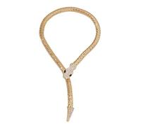 Hao Wu Xuan Serpent Bracelet Ensemble pour Femmes Mode Bijoux Printemps Chaîne Collier Style Punk Pierres De Verre Accessoires Tendance Cadeau 292