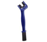 Haobase Brosse de nettoyage pour chaînes de moto, de vélo ou de scooter, bleue