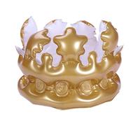 Haobase Couronne de reine gonflable pour adulte - Décoration pour enterrement de vie de jeune fille