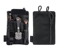 HAOBIN 1 pièce Mini Organiseur de Sac EDC Pouch Pocket Organizer EDC Sac Pochette Outil D’Organisateur De Poche EDC Multitool Pouch Organizer pour Le Camping,Les Outils,Les activités de Plein air (A)