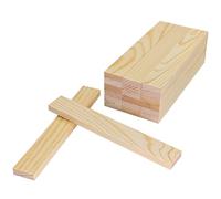 HAOBIN planches rectangulaires en bois de pin Bois Non Fini 200x30x10 mm planches rectangulaires en bois non finies Bois pour le bricolage et la décoration,la construction et le lambris (20)