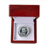 haobook Réplique de Bague de Championnat des Eagles de Rugby 2025 avec Coffret Cadeau Bagues de Collection pour Le 59e Champion du Super Bowl Cadeaux pour Hommes Les Anciens et Les collectionneurs,9#