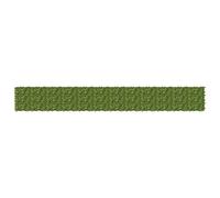 HaoChrymec Brise-Vue Feuillage, polyéthylène et Tissu, Vert et Jaune, 36 pièces, 2.26kg