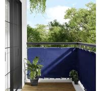 HaoChrymec Brise-Vue pour Balcon en Polyester Oxford, Bleu, 90 x 800 cm
