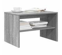 HaoChrymec Meuble TV en Bois d'Ingénierie, Rangement Multifonction, Meuble d'Appoint, Meuble Tele Gris, Armoire de Rangement, adapté au Salon et Console d'Entrée, Gris Sonoma, 60x40x40 cm
