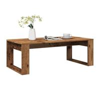 HaoChrymec Table Basse with Bois D'ingénierie, Design Moderne, Plateau Pratiques, Coffee Table, Tables de Salon, pour Salon, Bois Récupéré, 102 x 50 x 35 cm