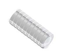 HAOCNC Bande de gaufrage 3D 9MM, 10 pièces, Compatible avec E101 12965 1540 1610, Machine à écrire Manuelle, Fabricant d'étiquettes, Fournitures d'imprimante à Bande DIY(Silver)