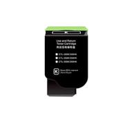 HAOCNC Boîte de développement de Cartouches de Toner, Poubelle de Poudre de déchets avec Puce Compatible avec C2330K0 C233HK0 C233HM0(C233 BK 3000pages)