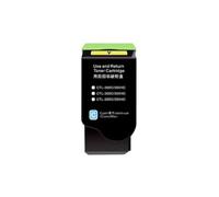 HAOCNC Boîte de développement de Cartouches de Toner, Poubelle de Poudre de déchets avec Puce Compatible avec C2330K0 C233HK0 C233HM0(C233 Y 2300pages)