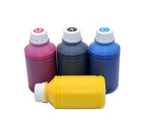HAOCNC Bouteille d'encre pigmentée T40C T40D, 4 Couleurs, 500ML, Compatible avec Les Fournitures d'imprimante SureColor T2100 T3100 T5100
