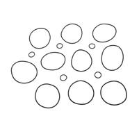 HAOCNC Compatible avec Les modèles de Moteur Hors-Bord 4 STR 8 9,9 15 20hp Compatible avec numéro de pièce 09280-54001 09280-56001 09280-13004 09280-60005 5 pièces de Rechange