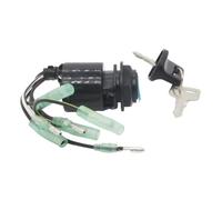 HAOCNC Lot de 2 interrupteurs d'allumage avec clé compatibles avec Les pièces de Moto Automobile BF115 BF135 BF150 BF200 BF225 Hors-Bord 15-225 - de Remplacement du boîtier de télécommande