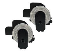 HAOCNC Rouleau de Papier Thermique Compatible avec QL 500 QL 550 DK11204 DK 11204(2Roll)