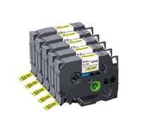 HAOCNC Ruban thermorétractable Compatible avec Les Fournitures d'imprimante, 5 à 10 pièces, Hse-211 Hse-221 Hse-231 Hse-631 Hse-241 Hse-251 Hse-611 Hse-621(5PK hse-621)