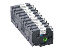 HAOCNC Ruban thermorétractable Compatible avec Les Fournitures d'imprimante, 5 à 10 pièces, Hse-211 Hse-221 Hse-231 Hse-631 Hse-241 Hse-251 Hse-611 Hse-621(10PK hse-231)