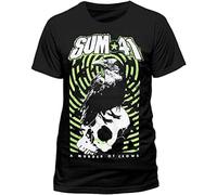HAODA Best Graphic Tees Mens Sum 41 Crow Crew Neck Design Short Sleeve T Shirts Size M
