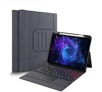 HAODEE Pour iPad Pro 12,9" 2021, 2020, 2018 Magic TouchPad Clavier Étui pour iPad Bluetooth A2229/A2069/A2232/A2233 (couleur : rétroéclairage, taille : iPad 5e 6e 9,7)