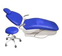 HAODING 4 pcs/Ensemble Fauteuil Dentaire PU Cuir Housse De Siège Élastique Étanche Protecteur De Dentiste Appui-tête Protecteur Équipement Dentiste(Color:A)