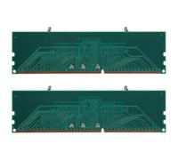 Haodream 1 paire d'adaptateurs de mémoire DDR3 en alliage pour convertir les RAM d'ordinateur portable en RAM de bureau. Résistants à la chaleur de 105 °C et 5 Mbps