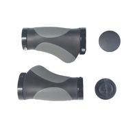 Haodream 1 paire de poignées de vélo - Revêtement en caoutchouc - Poignées de guidon de vélo - Poignée ergonomique antidérapante pour VTT - Poignées ergonomiques