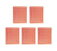 Haodream 5 Cartes d'appâts de pêche à la Carpe, Bouchons de bouillettes de Cheveux, Plate-Forme, de Perles, Bouchons pour mangeoires à Moth, boîte de matériel, Accessoire