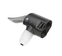 Haodream Adaptateur de Pompe à Air à Double tête, vannes d'adaptateur de Tuyau de buse de Pompe pour vélo, raccord de Pompe Rapide, pièces de gonfleur de vélo de Route, Accessoires de vélo