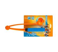 Haodream Balle de dressage pour chien avec perles élastiques, design léger pour jouer en intérieur et en extérieur - Réduit la fatigue des bras (20 à 60 livres) Balle ergonomique pour animaux de