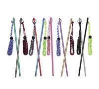 Haodream Bâton de pointeur de plongée portable de 13,78 pouces en alliage d'aluminium avec mesure et dragonne pour les sports sous-marins. Lobster Tickle Stick en aluminium et filet