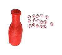 Haodream Bouteille de piscine résistante à l'usure, accessoires de shaker de billard, alimentation en cube, bouteille de shaker de billard