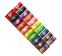 Haodream Bouteille de reconnaissance des couleurs portable, jouet de mémoire de couple, exercice cognitif, jouet d'entraînement de mémoire portable en plastique sûr