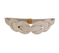 Haodream Ceinture avec corde élastique pour femme, kaki, taille unique