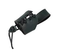 Haodream Ceinture médiévale Porte-gobelet Vaisselle à boire Partie en cuir PU Sac banane pour hommes et femmes Porte-corne Cuir Sac banane pour hommes et femmes Coupe à corne