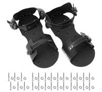 Haodream Chaussures aératrices 2 en 1 en nylon pour l'entretien de la pelouse et les projets de sol époxy 13 pointes qui s'accrochent dans un sol dur Un outil de jardinage en nylon durable