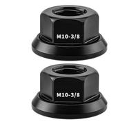 Haodream Compatibilité pour les boulons de verrouillage de vélo avec roue dentée fixe et vélos de montagne Alliage de Durabilité Outil Installation facile Écrou de moyeu de vélo résistant aux