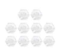 Haodream Coussinets d'oreille en acrylique, confort et stabilité accrues pour les piercings guéris, dos de boucle d'oreille pour boucles d'oreilles, stabilisateur de boucles d'oreilles, m, comme