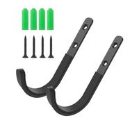 Haodream Crochets en Acier Robustes pour Montage Mural Installation Facile Crochets Espace Étagère pour Armoire à Armes à Feu Fusil à Pompe Rapide Porte-Vêtements