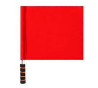 Haodream Drapeaux d'arbitre de sport, course à pied, exécution avec éponges, juge linéaire, équipement de football pour événements sportifs, drapeaux d'arbitres sportifs