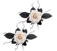 Haodream Embrasses De Rideaux Décoratives Boucles À Fleurs Clips Supports De Draperies Embrasses pour La Maison