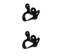 Haodream Éperon de Cheval Occidental fabriqué en Caoutchouc, Base en Bronze métallique avec Accents argentés, équipement d'équitation, plaques métalliques décoratives, éperon de Cheval