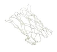 Haodream Filet de jante de basket-ball lumineux, 12 anneaux, taille standard, lumière solaire en nylon, veilleuse de rechange